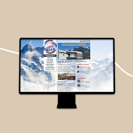 Création maquette site Web